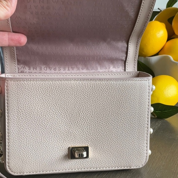 Kate Spade top handle pearl embellished hand bag - Picture 4 of 10